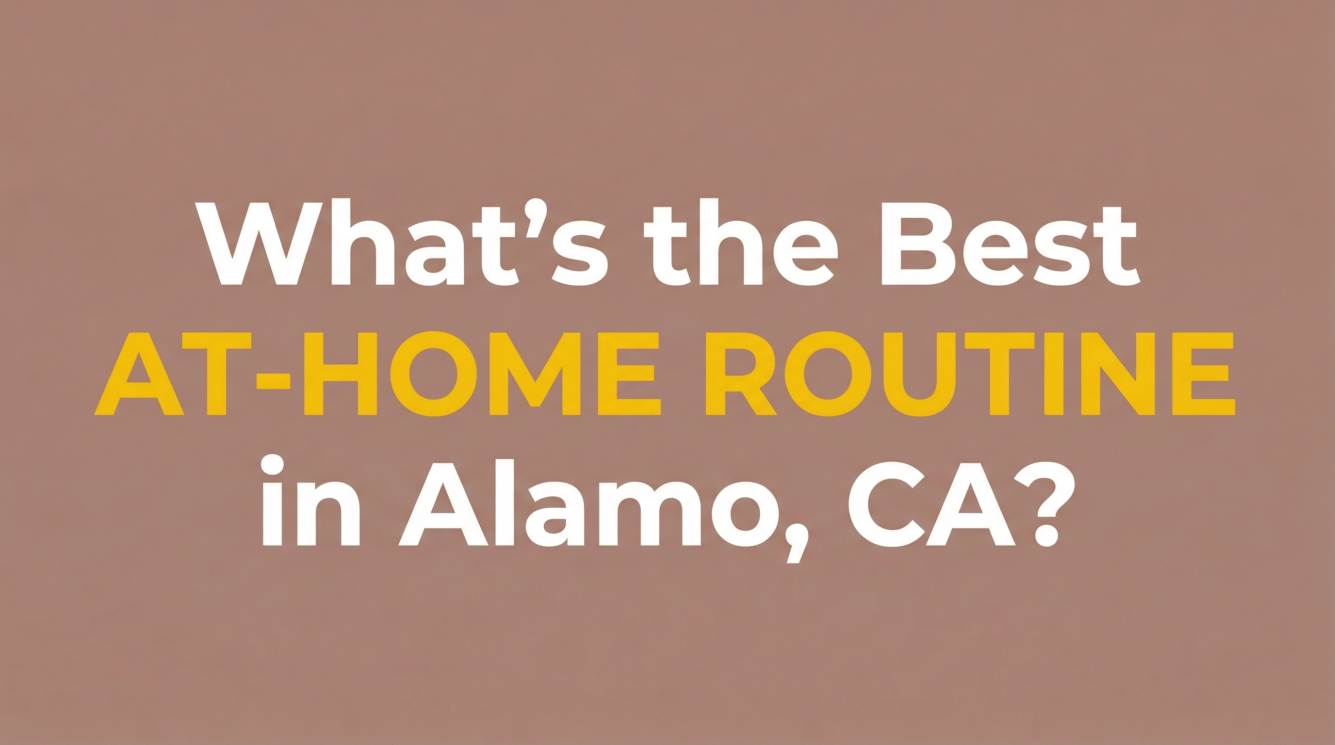 at-home routine for color and extensions