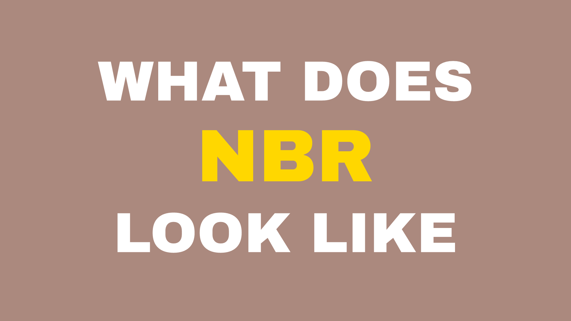 What Does a Real NBR Install Look Like in Alamo?