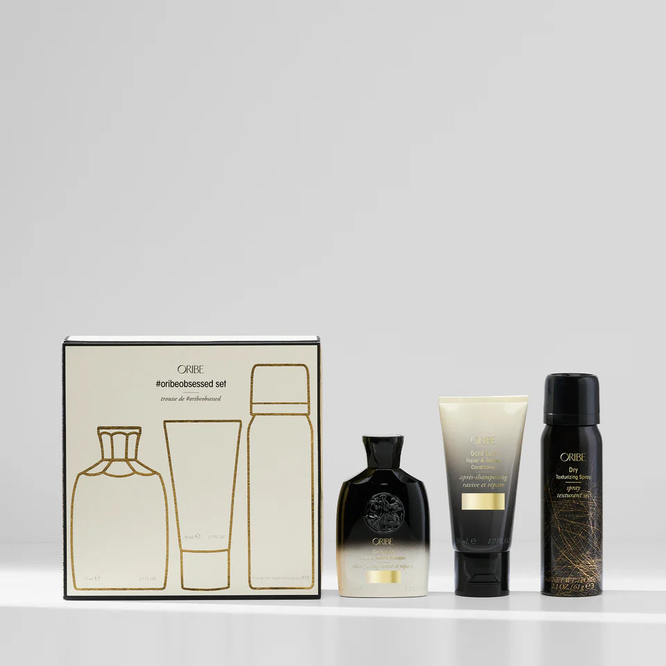 Oribe Gold Lust Mini Set - travel size shampoo and conditioner set