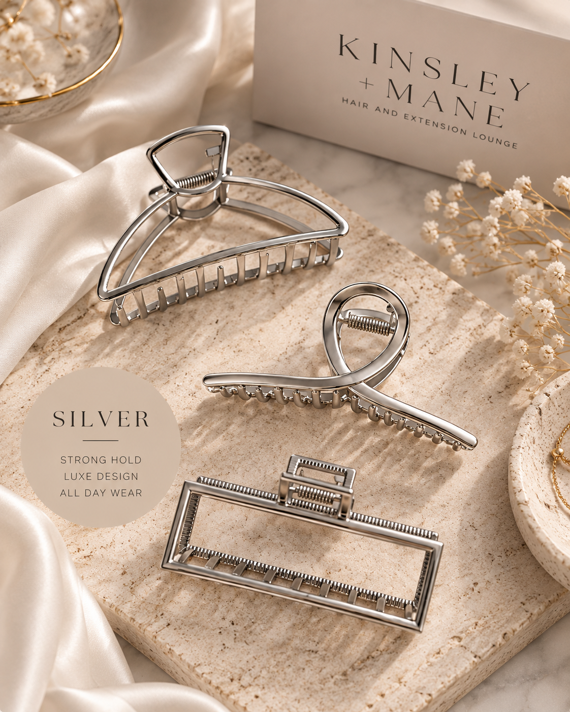 Metal Luxe Hair Clip