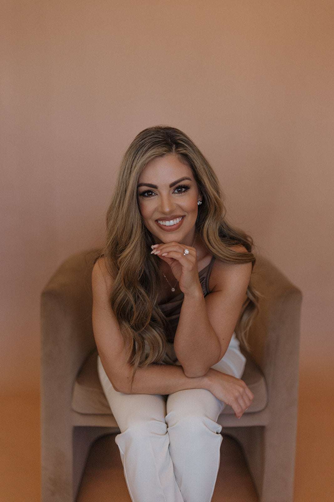 Ashley, stylist at Kinsley and Mane hair salon