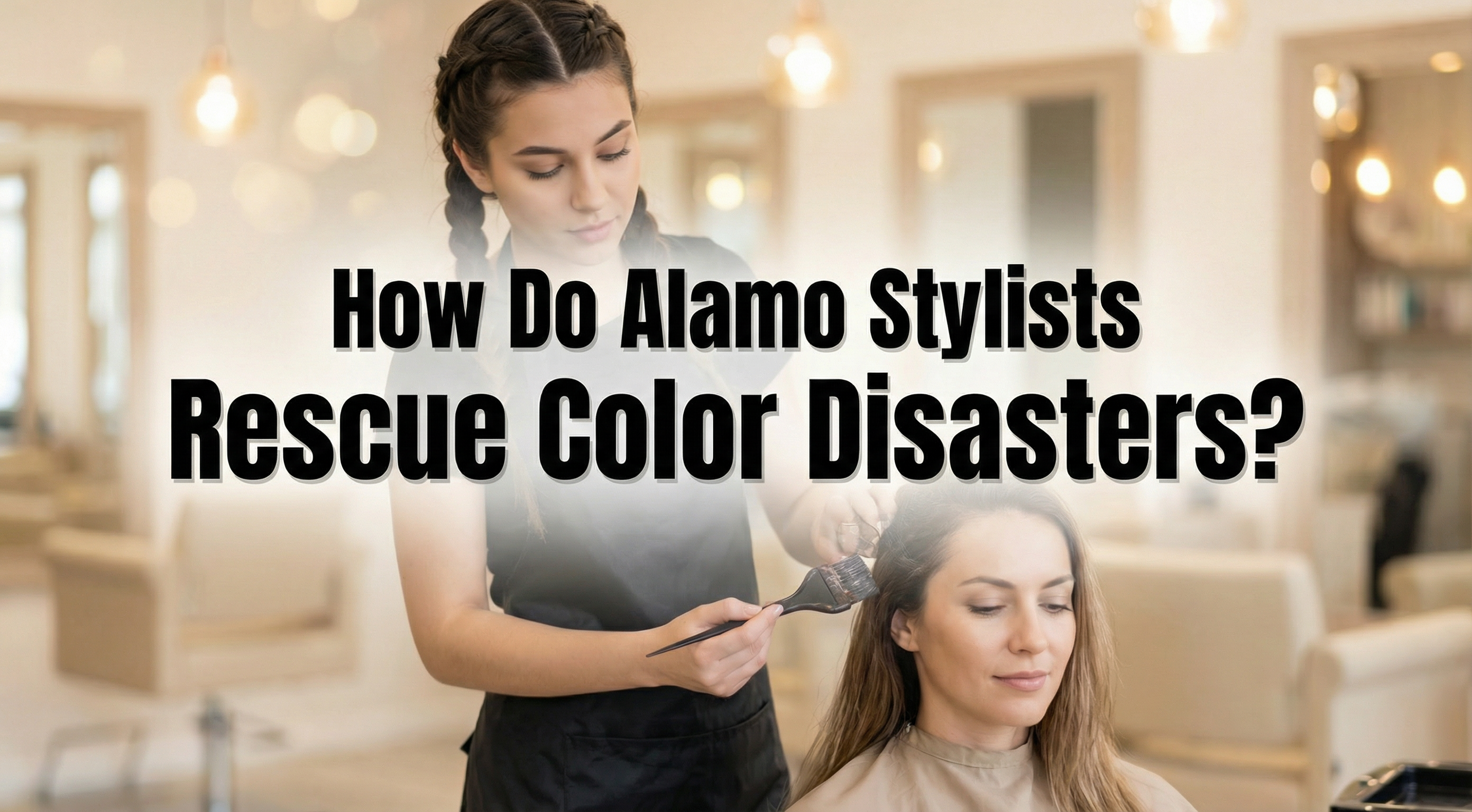 professional hair color correction