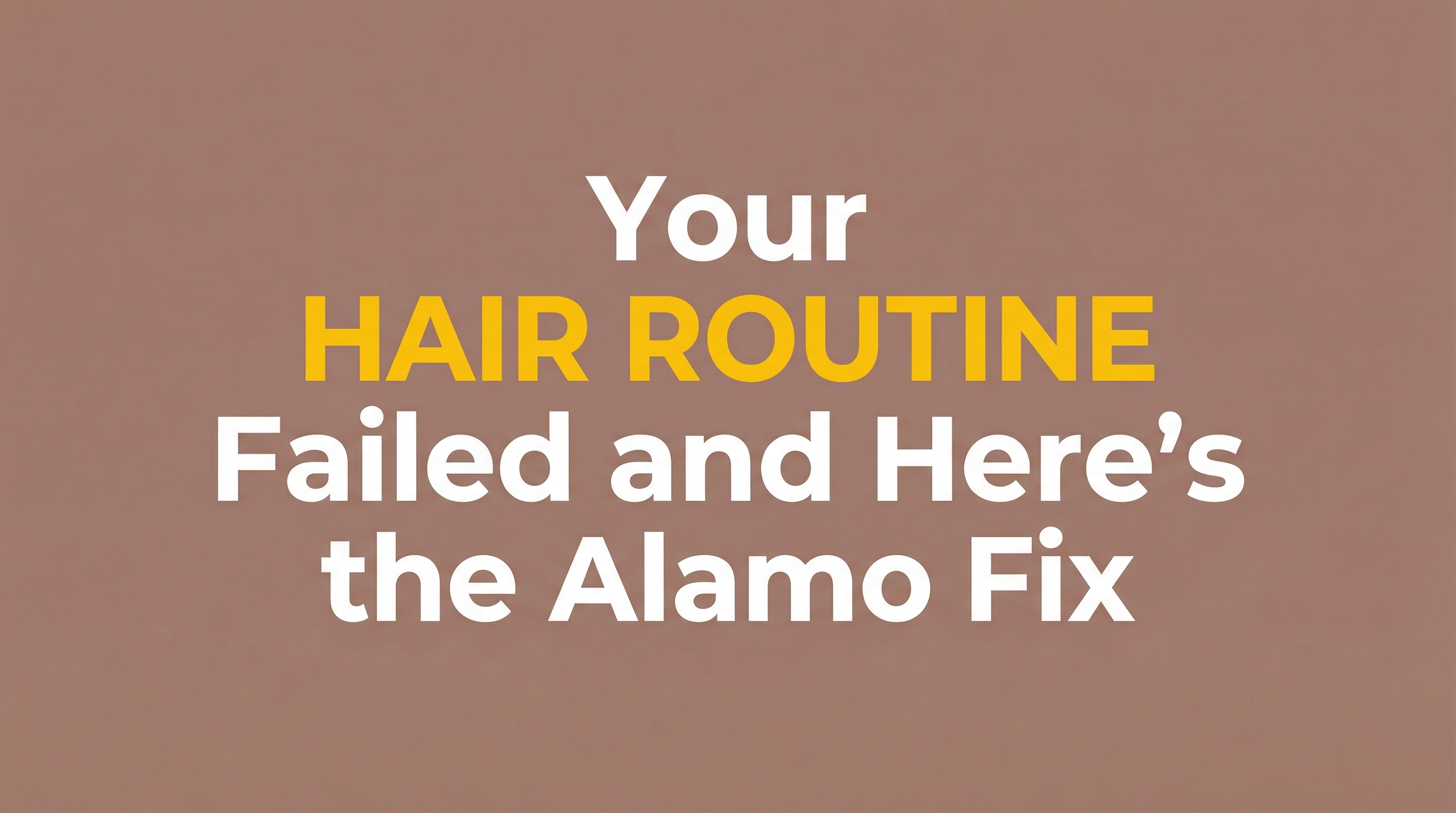 common hair problems solutions alamo ca