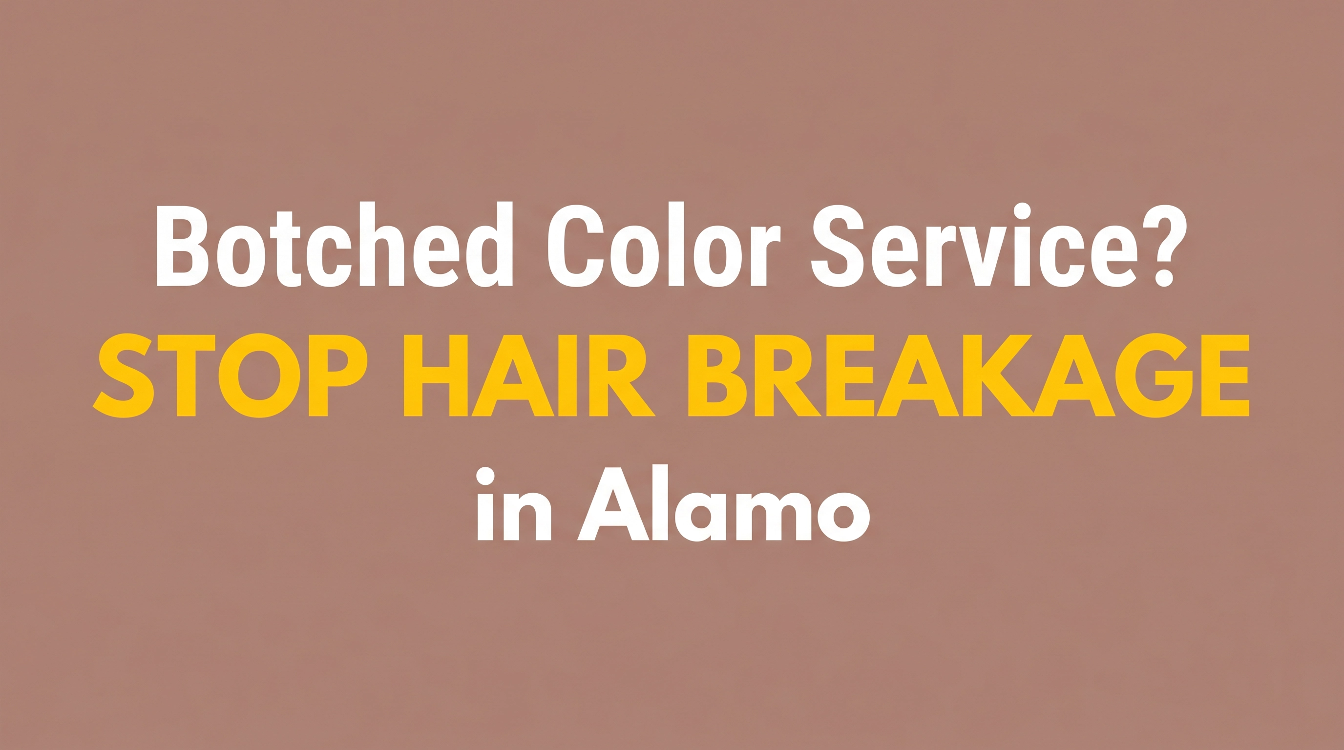 how to repair chemically damaged hair