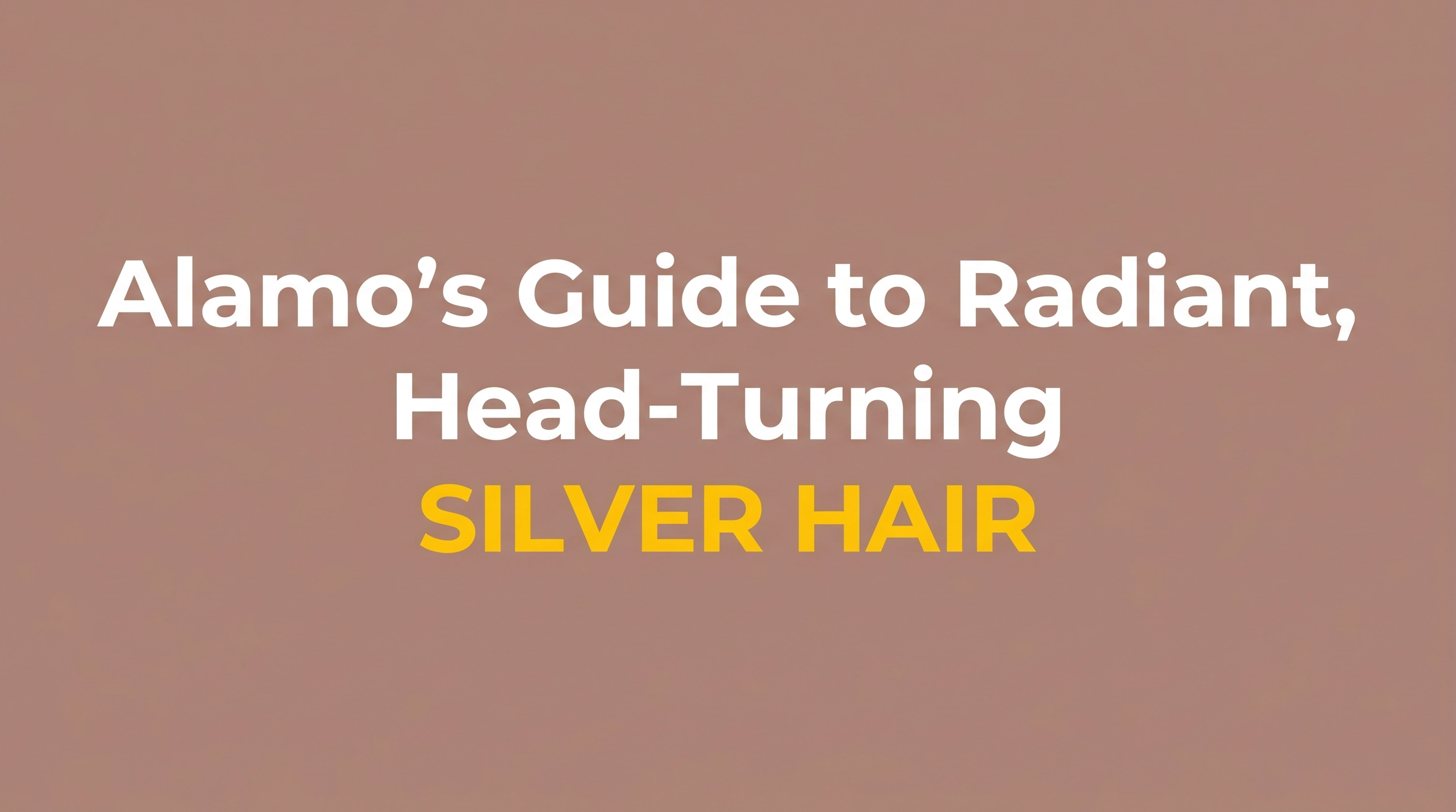 how to fix yellowing gray hair