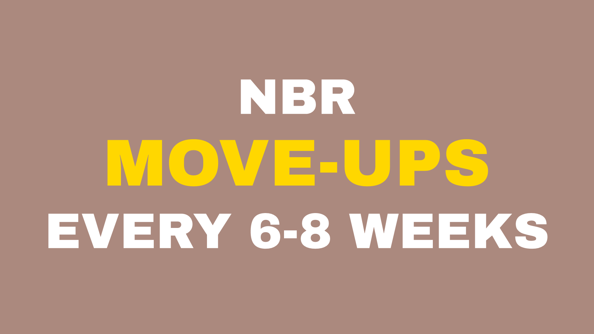 How Often Do You Really Need NBR Move-Ups in Alamo?