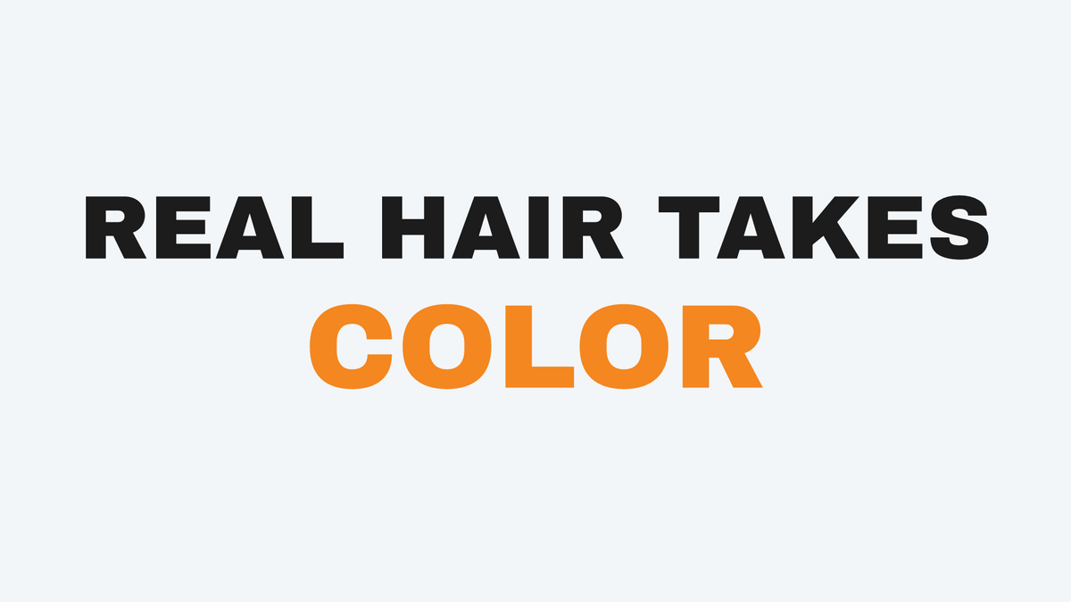 Dyeing artificial hair extensions at Kinsley + Mane Hair and Extension Lounge, Bend OR.