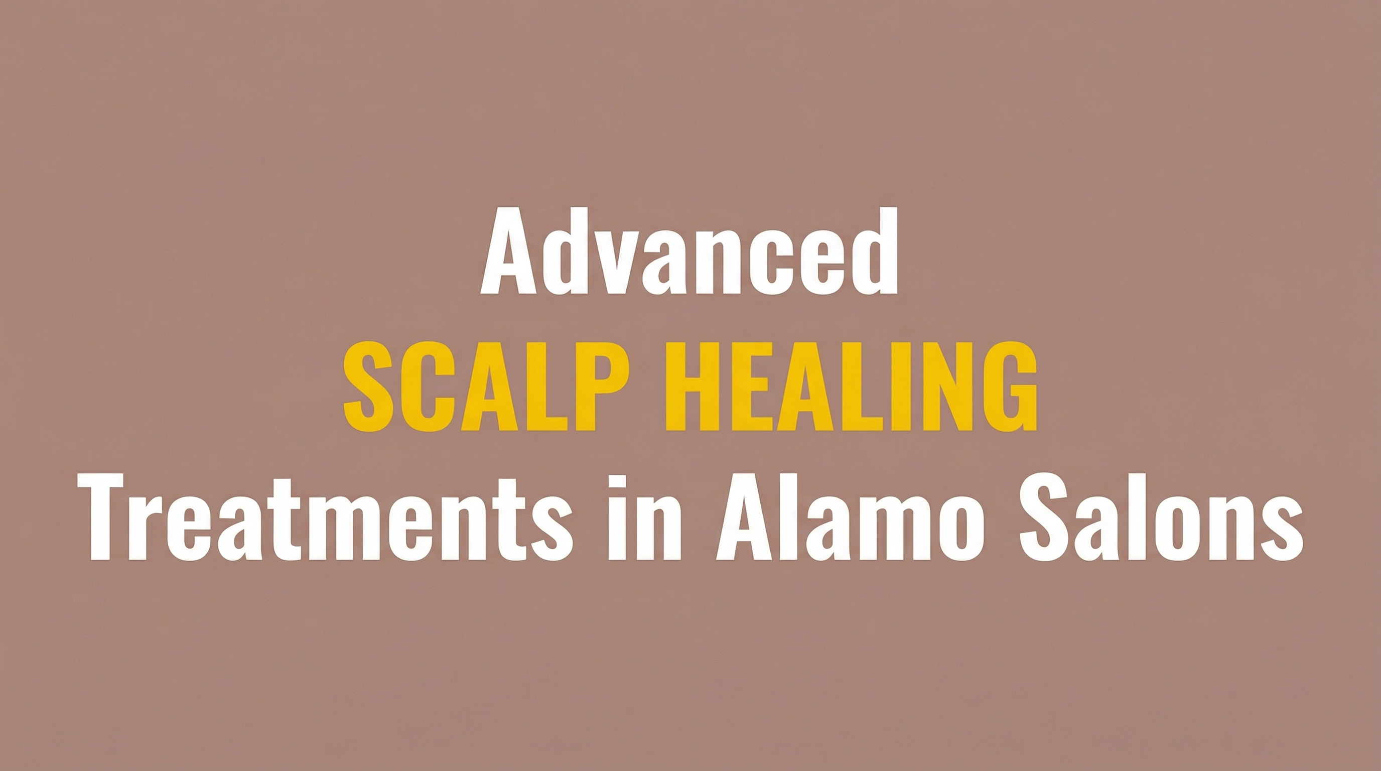 scalp treatments for healthier hair