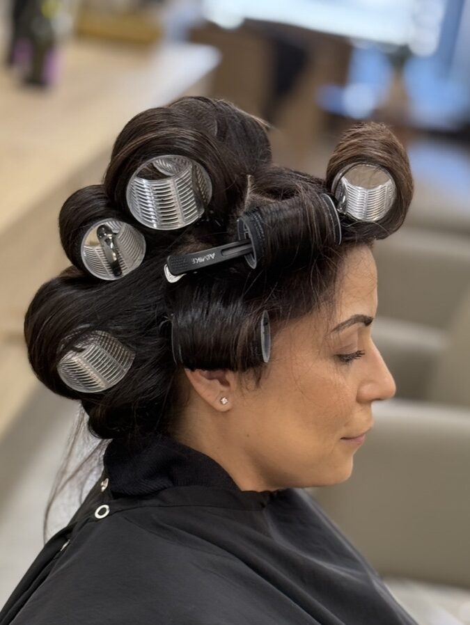 curling extension hair
